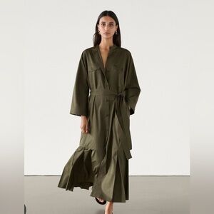 Massimo Dutti Midi Shirtdress